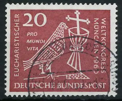 BRD BUND 1960 Nr 331 gestempelt 69B466