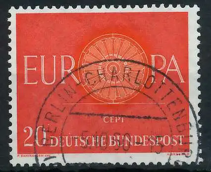 BRD BUND 1960 Nr 338 gestempelt 69B486