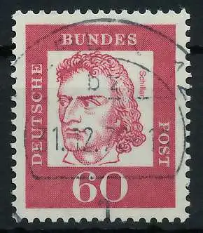 BRD BUND DS BED. DEUTSCHE Nr 357y zentrisch gestempelt 69B506