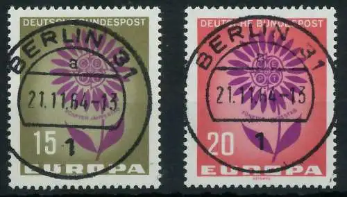 BRD BUND 1964 Nr 445-446 zentrisch gestempelt 69B5BA