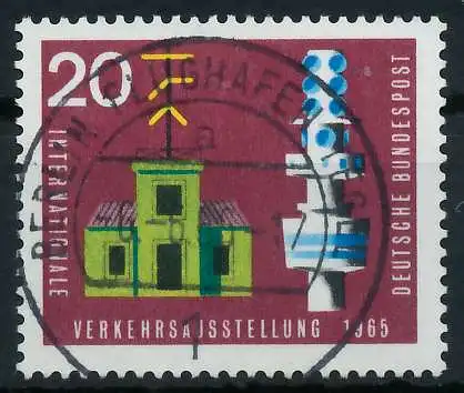 BRD BUND 1965 Nr 471 zentrisch gestempelt 69B606