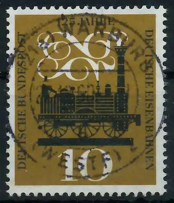 BRD BUND 1960 Nr 345a zentrisch gestempelt 69BB5E