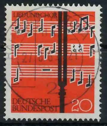BRD BUND 1962 Nr 380 zentrisch gestempelt 6A32AE