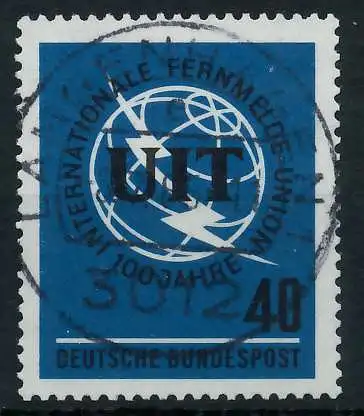 BRD BUND 1965 Nr 476 zentrisch gestempelt 6A3402