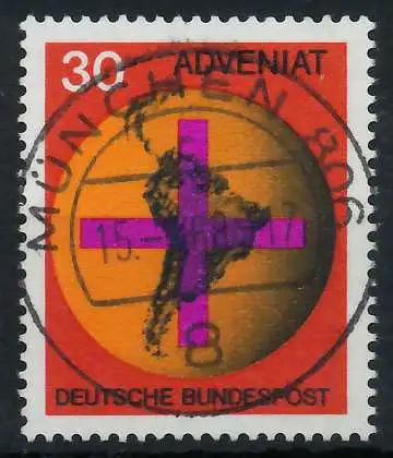 BRD BUND 1967 Nr 545 zentrisch gestempelt 6A34B2