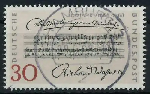 BRD BUND 1968 Nr 566 zentrisch gestempelt 6A34D2