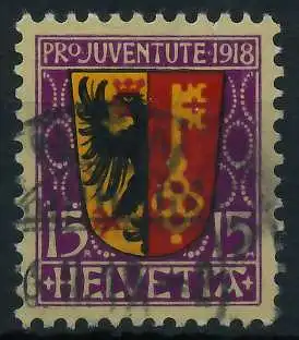 SCHWEIZ PRO JUVENTUTE Nr 144 gestempelt 6A354E