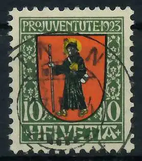 SCHWEIZ PRO JUVENTUTE Nr 186 gestempelt 6A359A