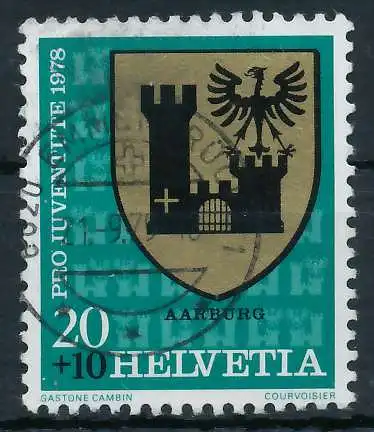 SCHWEIZ PRO JUVENTUTE Nr 1142 zentrisch gestempelt 6AA27A