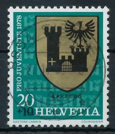 SCHWEIZ PRO JUVENTUTE Nr 1142 zentrisch gestempelt 6AA292