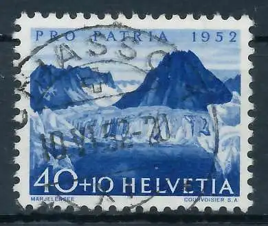 SCHWEIZ PRO PATRIA Nr 574 zentrisch gestempelt 6AA486