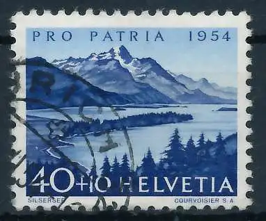 SCHWEIZ PRO PATRIA Nr 601 gestempelt 6AA4BA