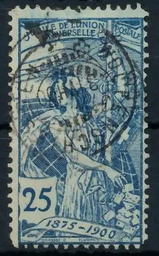SCHWEIZ 1900 Nr 73I zentrisch gestempelt 6AA61A