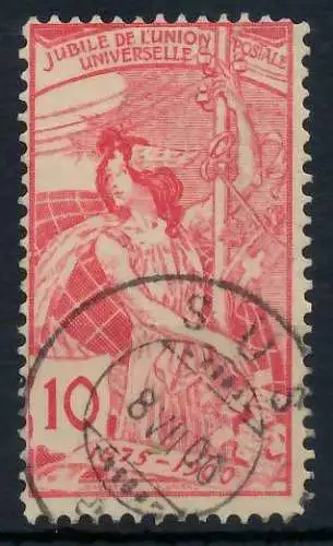 SCHWEIZ 1900 Nr 72Ia gestempelt 6AA602