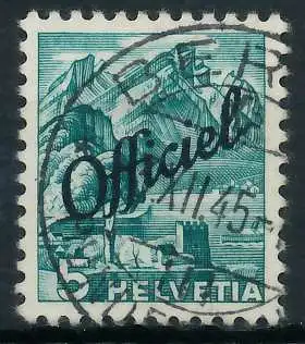 SCHWEIZ DIENST OFFICIEL AUFDRUCK Nr 47 zentrisch gestempelt 6B616A
