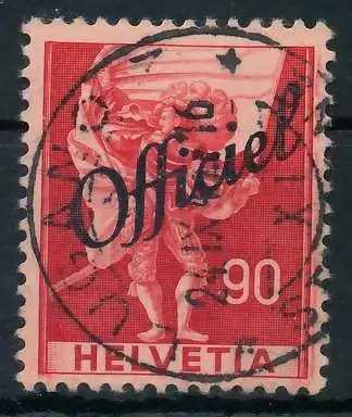 SCHWEIZ DIENST OFFICIEL AUFDRUCK Nr 59 zentrisch gestempelt 6B61A6