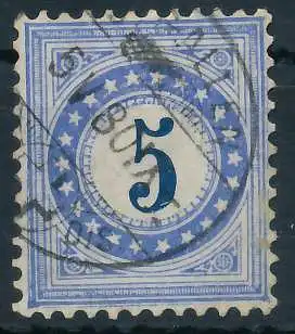 SCHWEIZ PORTOMARKEN 1878 Nr 4I Ka gestempelt 6B61EA