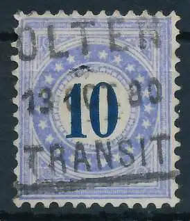SCHWEIZ PORTOMARKEN 1878 Nr 5IINa gestempelt 6B61F2