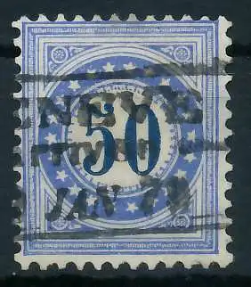 SCHWEIZ PORTOMARKEN 1878 Nr 7I Ka zentrisch gestempelt 6B620A