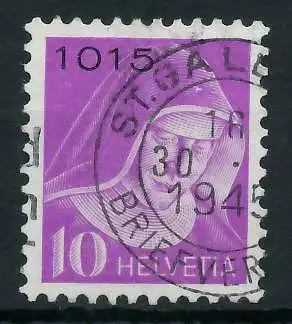 SCHWEIZ PORTOFREIHEITSMARKEN Nr 15 Iy gestempelt 6B628A