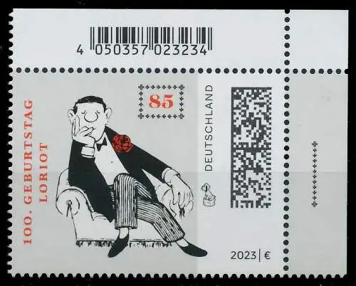 BRD BUND 2023 Nr 3795 postfrisch ECKE-ORE 6C28CE