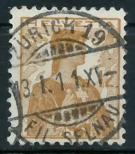 SCHWEIZ 1909 Nr 115 zentrisch gestempelt 6C2A0E