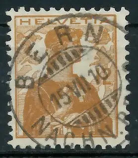 SCHWEIZ 1909 Nr 115 zentrisch gestempelt 6C2A0A