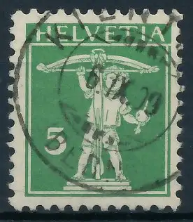 SCHWEIZ 1909 Nr 113I zentrisch gestempelt 6C2A42