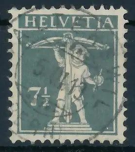 SCHWEIZ 1917 Nr 138II zentrisch gestempelt 6C2A5A