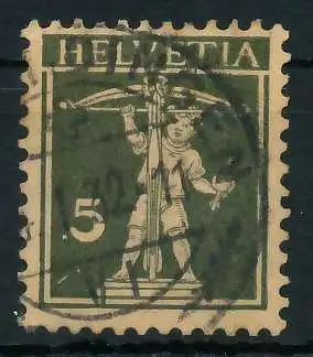 SCHWEIZ 1924 Nr 201x gestempelt 6C2AB6