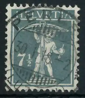 SCHWEIZ 1917 Nr 138III zentrisch gestempelt 6C2A92