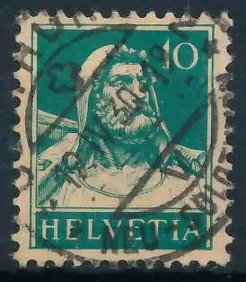 SCHWEIZ 1924 Nr 203 zentrisch gestempelt 6C2AD6