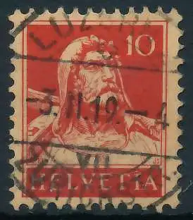SCHWEIZ 1914 Nr 118II zentrisch gestempelt 6C2AC6