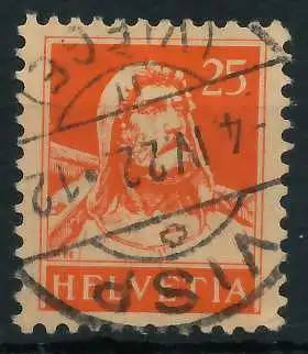 SCHWEIZ 1921 Nr 167 zentrisch gestempelt 6C2AFE