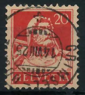 SCHWEIZ 1924 Nr 206x zentrisch gestempelt 6C2B06