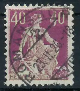 SCHWEIZ 1924 Nr 208x zentrisch gestempelt 6C2B66