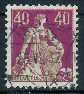 SCHWEIZ 1924 Nr 208x zentrisch gestempelt 6C2B62
