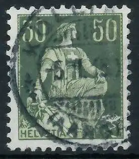 SCHWEIZ 1908 Nr 107x zentrisch gestempelt 6C2B6E