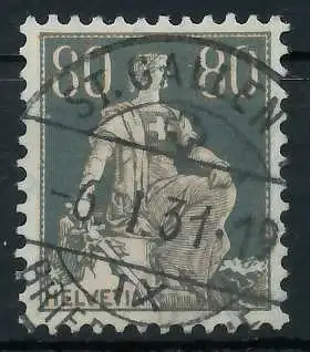 SCHWEIZ 1917 Nr 141x zentrisch gestempelt 6C2B96