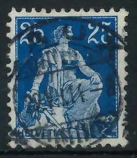SCHWEIZ 1908 Nr 103 zentrisch gestempelt 6C2BCE