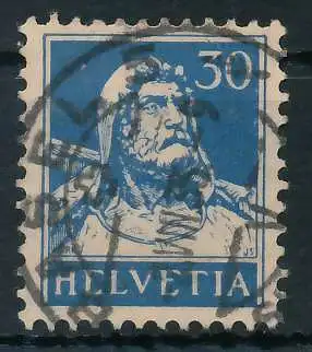 SCHWEIZ 1921 Nr 169yb zentrisch gestempelt 6C2C02