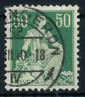 SCHWEIZ 1908 Nr 107y gestempelt 6C2C1E