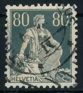 SCHWEIZ 1917 Nr 141y gestempelt gepr. 6C2C3A