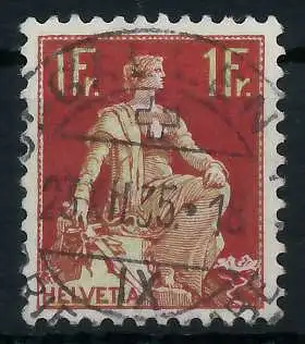 SCHWEIZ 1908 Nr 109z zentrisch gestempelt 6C2C2A