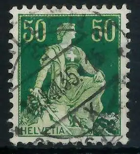 SCHWEIZ 1908 Nr 107z zentrisch gestempelt 6C2C26