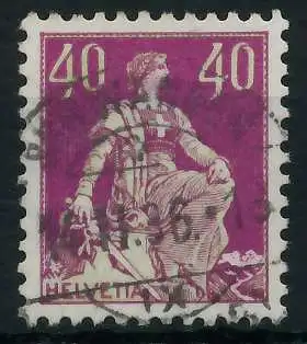 SCHWEIZ 1924 Nr 208y zentrisch gestempelt 6C2C4A