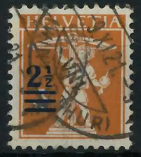 SCHWEIZ 1921 Nr 156 gestempelt 6C2C7E