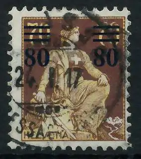 SCHWEIZ 1915 Nr 127 gestempelt 6C2C9A