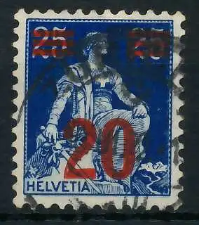 SCHWEIZ 1921 Nr 161 gestempelt 6C2CA6