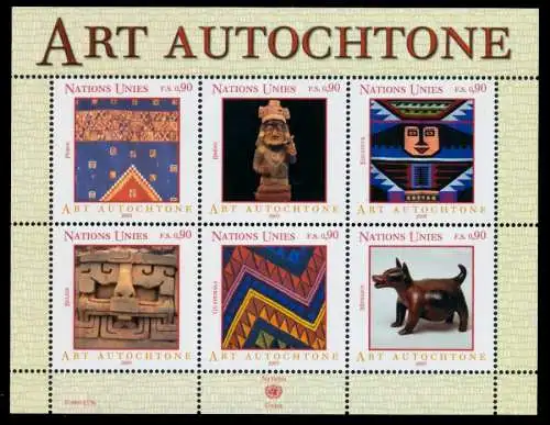 UNO GENF 2003 Block 18 postfrisch S30F3AA